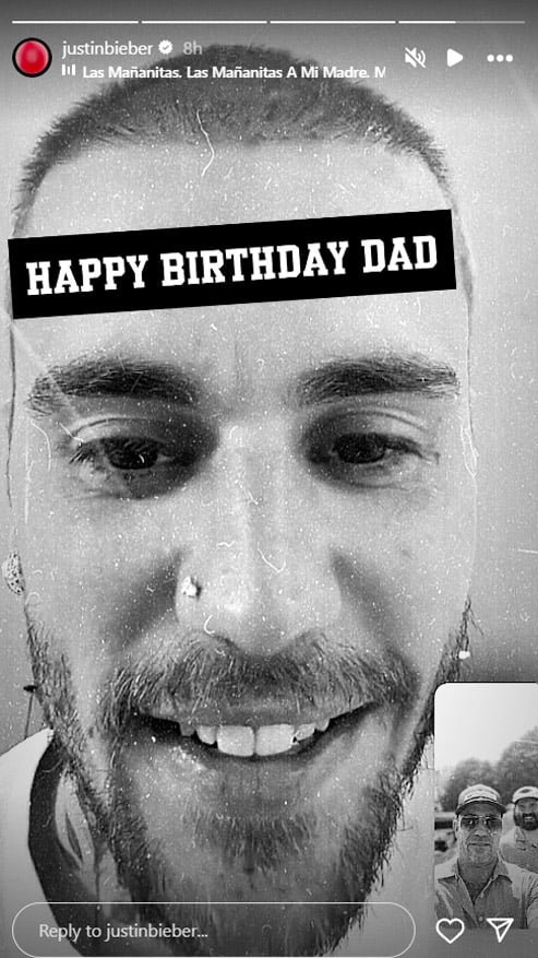 Justin Bieber celebrates fathers special day with heartfelt gesture