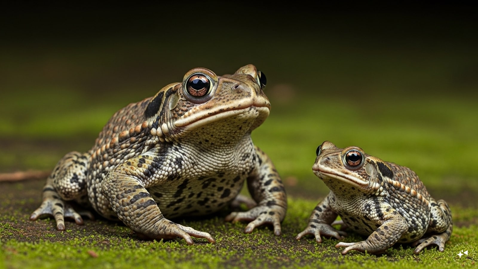 Toads: Reportedly, toads have shown an uncanny ability to detect seismic activities before it occurs. (AI generated)